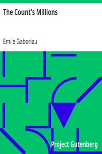 The Count's Millions by Emile Gaboriau