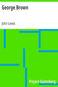 George Brown by John Lewis