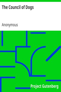 The Council of Dogs by Anonymous