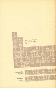 A Brief History of Element Discovery, Synthesis, and Analysis by Glen W. Watson