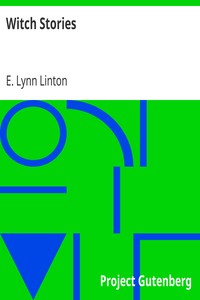 Witch Stories by E. Lynn (Elizabeth Lynn) Linton