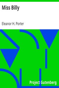 Miss Billy by Eleanor H. (Eleanor Hodgman) Porter