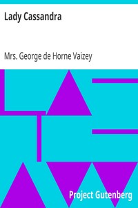 Lady Cassandra by George de Horne Vaizey