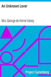 An Unknown Lover by George de Horne Vaizey