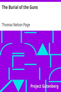 The Burial of the Guns by Thomas Nelson Page