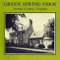 Green Spring Farm, Fairfax County, Virginia by Ross De Witt Netherton