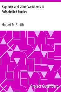 Kyphosis and other Variations in Soft-shelled Turtles by Hobart M. (Hobart Muir) Smith