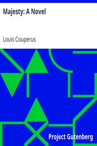 Majesty: A Novel by Louis Couperus