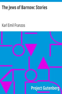 The Jews of Barnow: Stories by Karl Emil Franzos