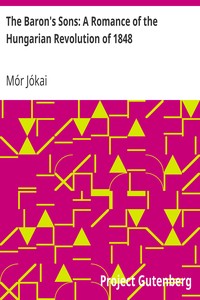 The Baron's Sons: A Romance of the Hungarian Revolution of 1848 by Mór Jókai