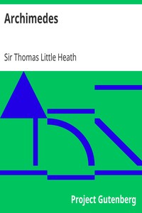 Archimedes by Thomas Little Heath