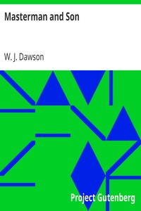 Masterman and Son by W. J. (William James) Dawson