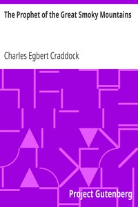 The Prophet of the Great Smoky Mountains by Charles Egbert Craddock