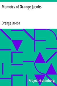Memoirs of Orange Jacobs by Orange Jacobs