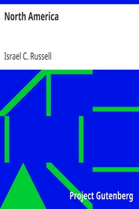 North America by Israel C. (Cook) Russell