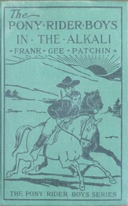 The Pony Rider Boys in the Alkali; Or, Finding a Key to the Desert Maze by Frank Gee Patchin