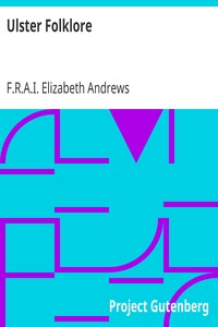 Ulster Folklore by Elizabeth Andrews