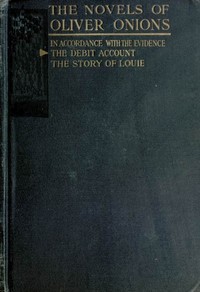 The Debit Account by Oliver Onions