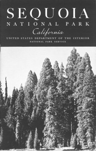 Sequoia [California] National Park by United States. Department of the Interior