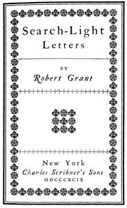 Search-Light Letters by Robert Grant