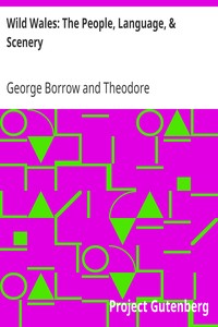 Wild Wales: The People, Language, & Scenery by George Borrow