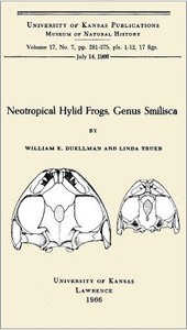 Neotropical Hylid Frogs, Genus Smilisca by William Edward Duellman