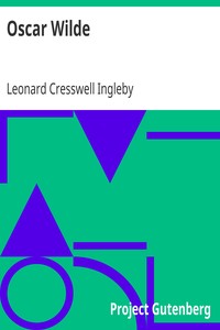 Oscar Wilde by Leonard Cresswell Ingleby