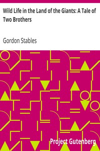 Wild Life in the Land of the Giants: A Tale of Two Brothers by Gordon Stables