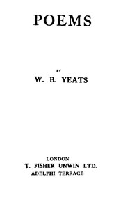 Poems by W. B. (William Butler) Yeats