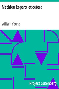 Mathieu Ropars: et cetera by William Young