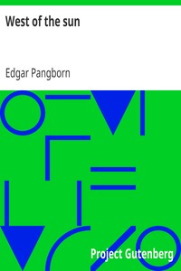 West of the sun by Edgar Pangborn