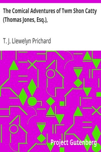 The Comical Adventures of Twm Shon Catty (Thomas Jones, Esq.),
Commonly known as the Welsh Robin Hood by T. J. Llewelyn (Thomas Jeffery Llewelyn) Prichard