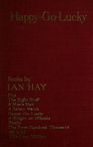 Happy-go-lucky by Ian Hay