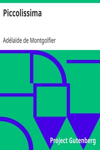 Piccolissima by Adélaïde de Montgolfier