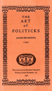 The Art of Politicks by James Bramston