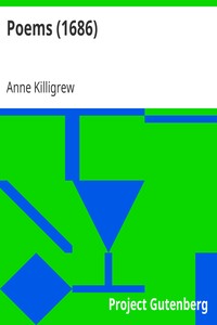 Poems (1686) by Anne Killigrew