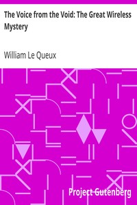 The Voice from the Void: The Great Wireless Mystery by William Le Queux