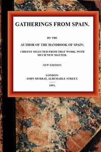 Gatherings from Spain by Richard Ford
