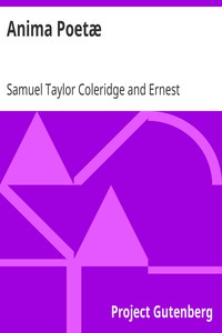 Anima Poetæ by Samuel Taylor Coleridge