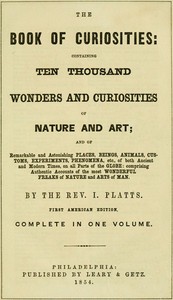 The Book of Curiosities by John Platts