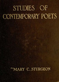 Studies of Contemporary Poets by Mary Sturgeon
