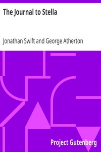 The Journal to Stella by Jonathan Swift