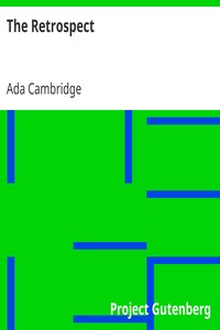 The Retrospect by Ada Cambridge