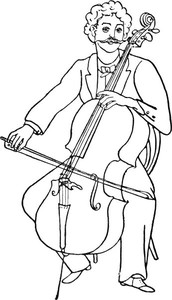 Chats to 'Cello Students by Arthur Broadley