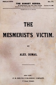 The Mesmerist's Victim by Alexandre Dumas