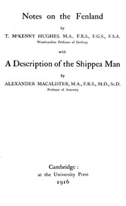 Notes on the Fenland; with A Description of the Shippea Man by Thomas McKenny Hughes