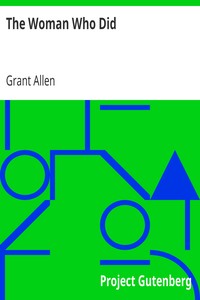 The Woman Who Did by Grant Allen
