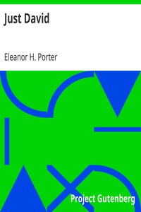 Just David by Eleanor H. (Eleanor Hodgman) Porter