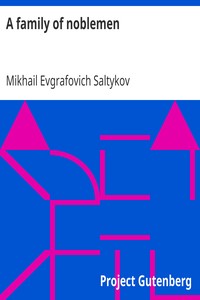 A family of noblemen by Mikhail Evgrafovich Saltykov