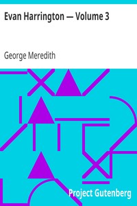 Evan Harrington — Volume 3 by George Meredith